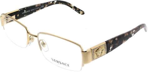 gold frame versace glasses